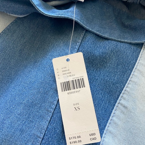 NWT! 🌼 “Love The Label” by Anthropologie Denim Patch Skirt! - Picture 7 of 7